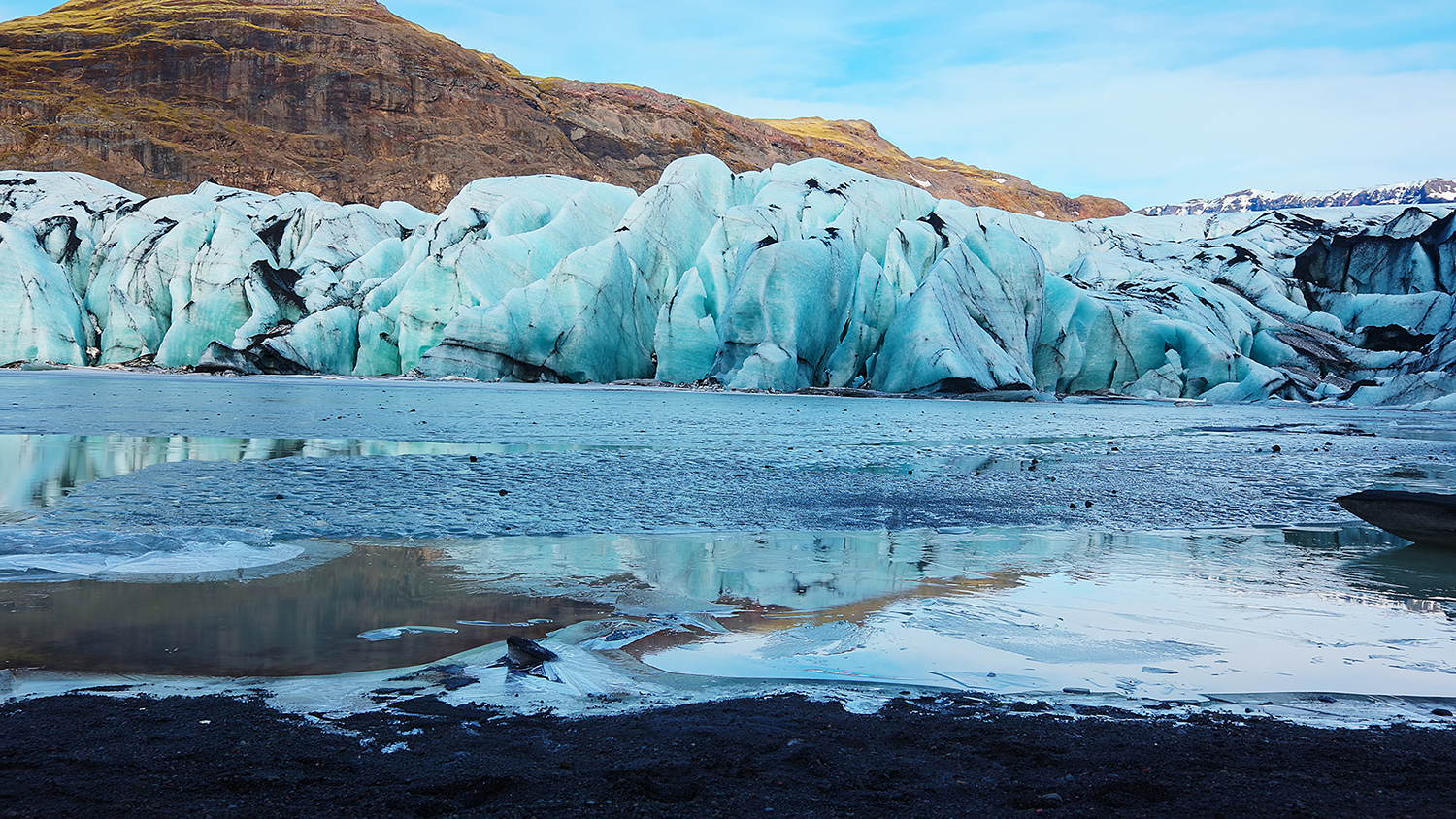 melting ice - glaciers